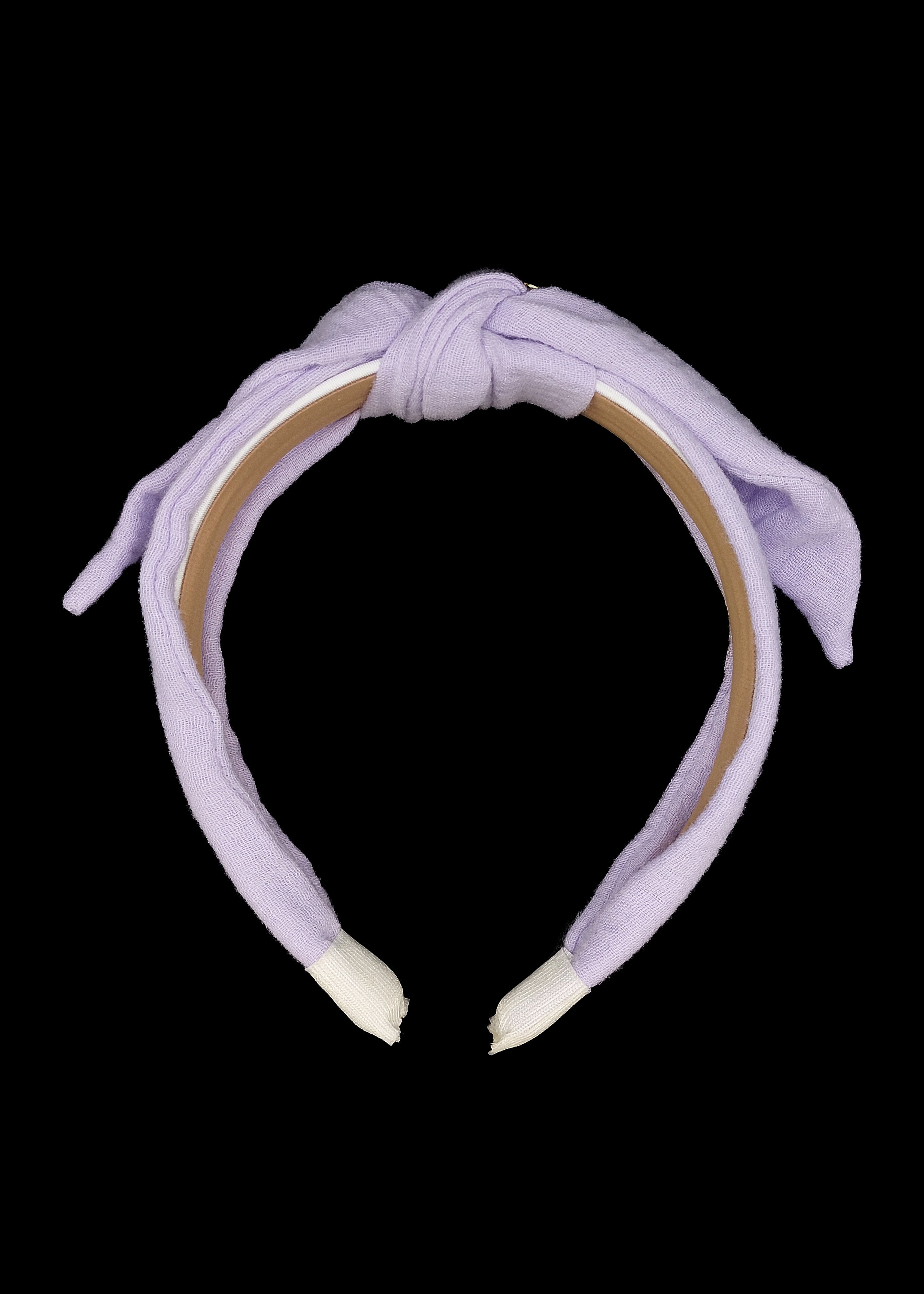 Harriet - Lavender Muslin Knot Hairband