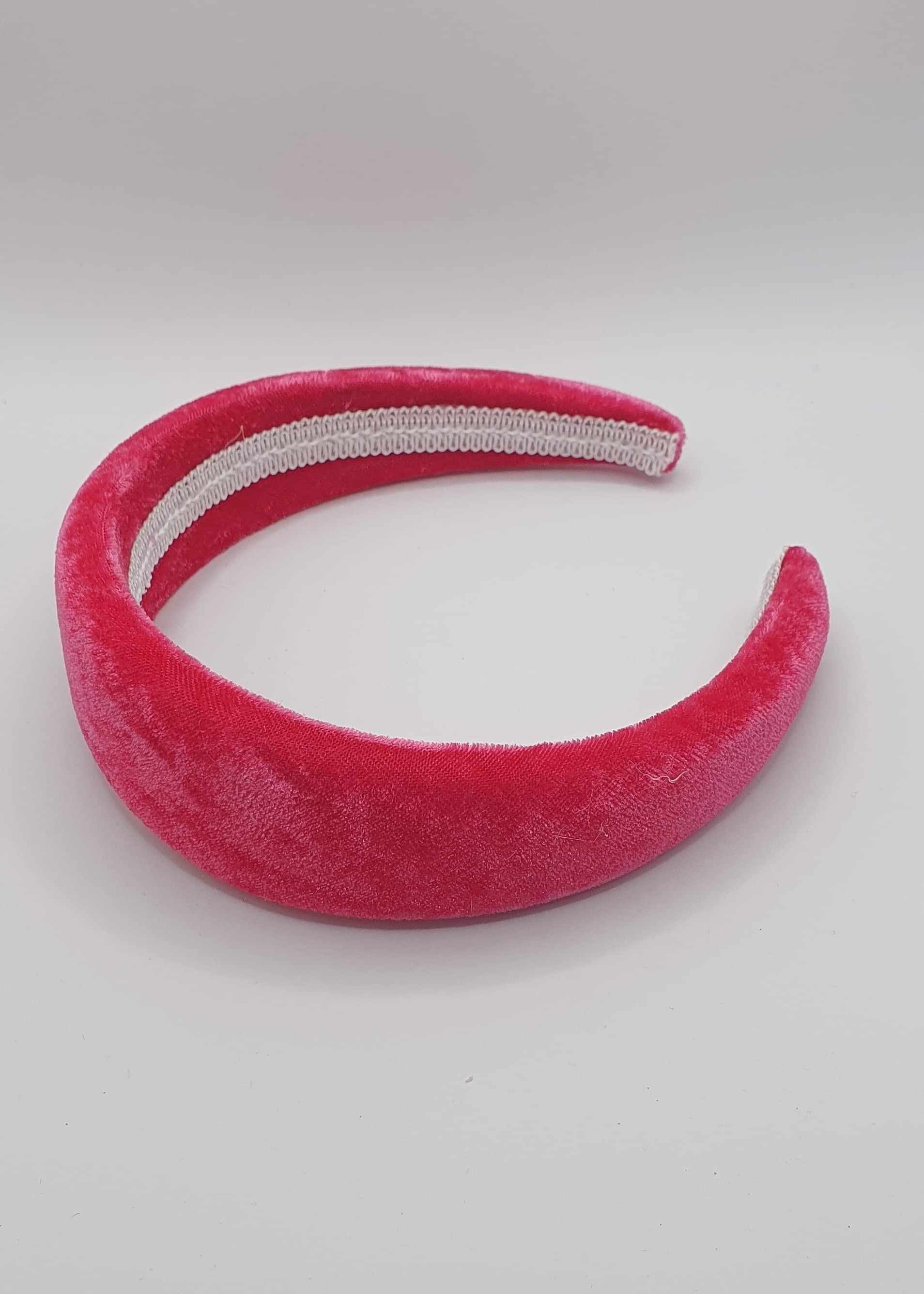 Nancy - Bright Pink 4cm Padded Hairband