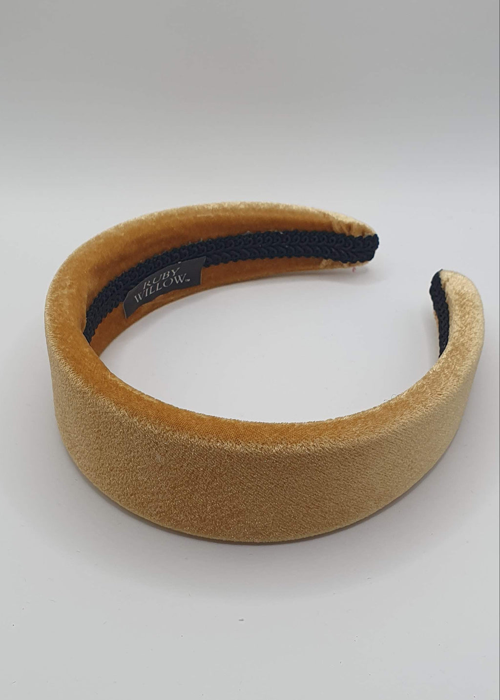Nancy - Gold 4cm Padded Hairband