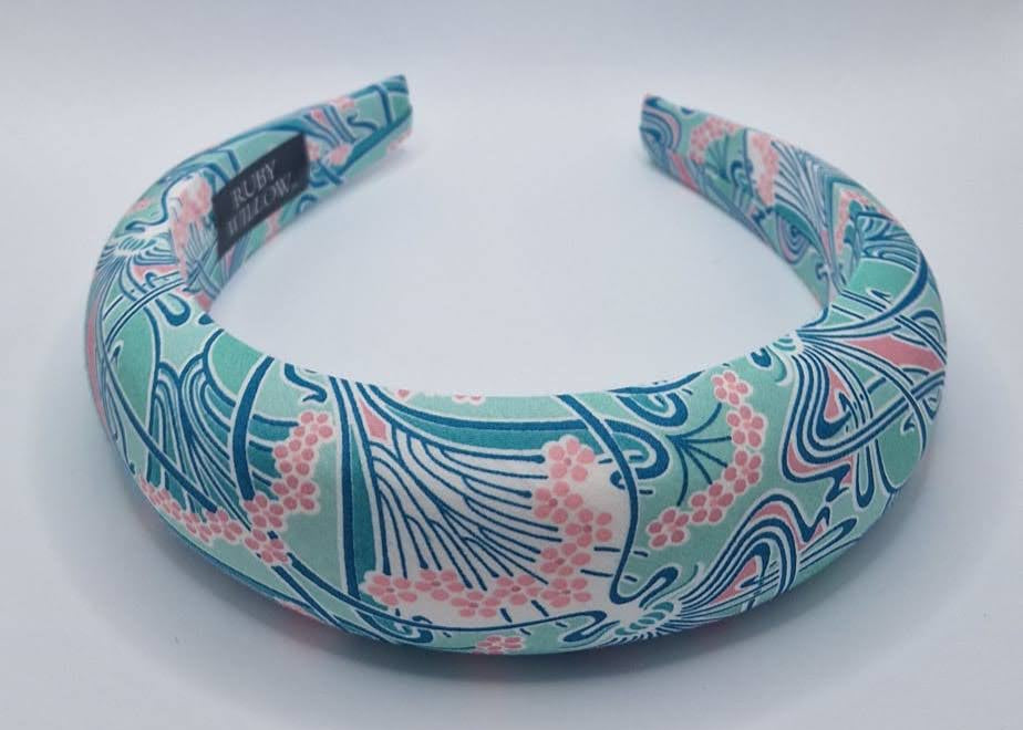 Charlotte - Ianthe Apple Mint Padded Hairband