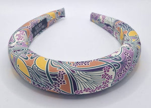 Emmeline - Ianthe Lilac Padded Hairband