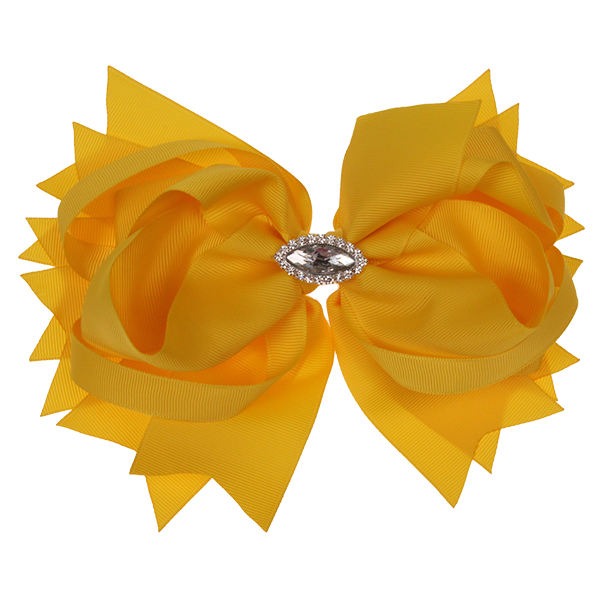 Chantelle - Yellow Large Ribbon Bow