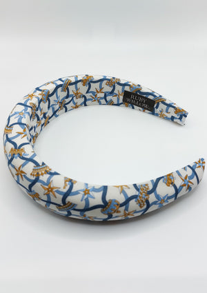 Charlotte - Windsor Blue Padded Hairband