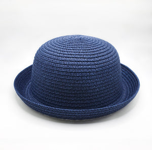 Summer - French Navy Straw Hat