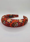 Charlotte - Persephone Orange Padded Hairband