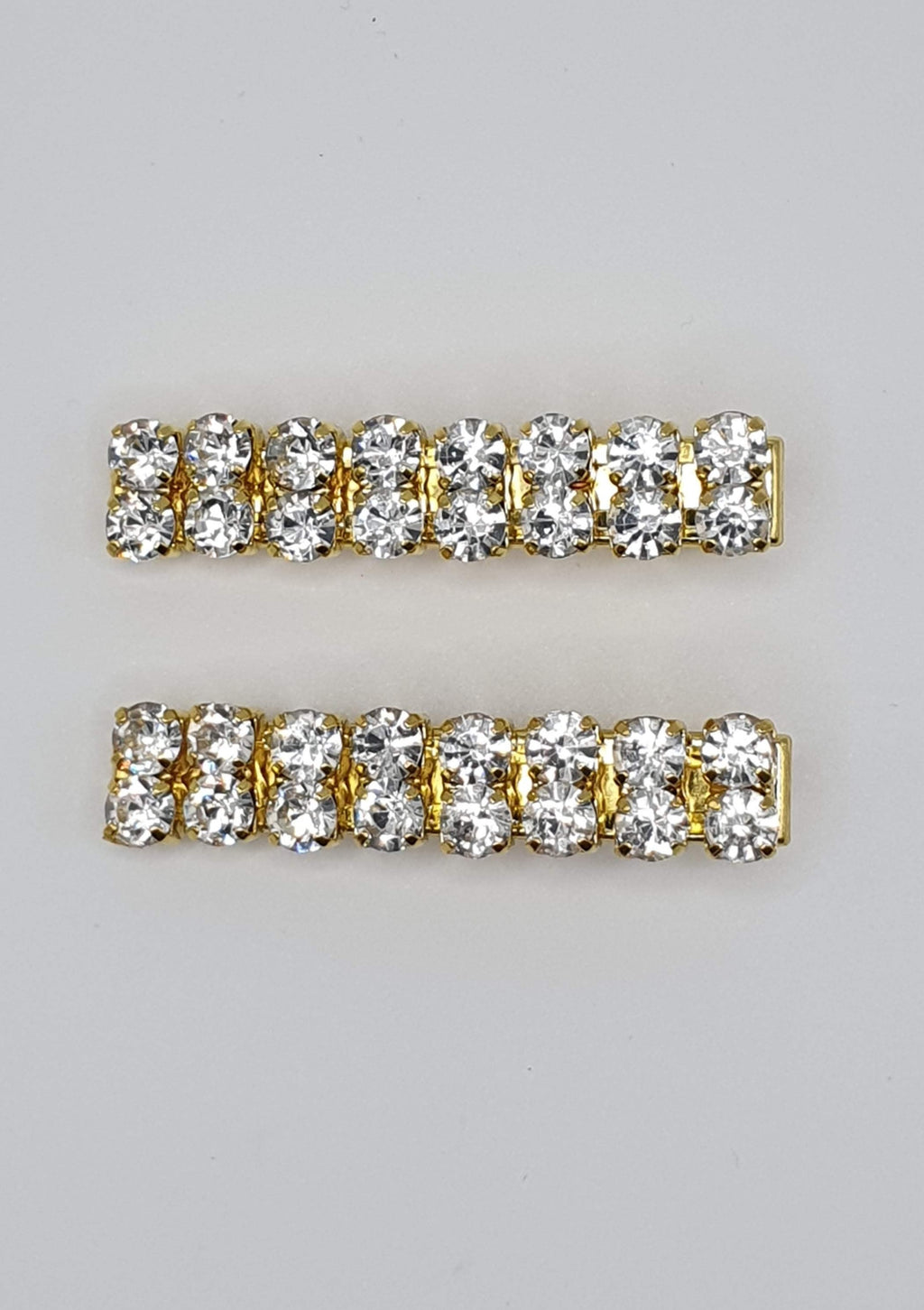 Cassandra - Small Crystal Crocodile Clips