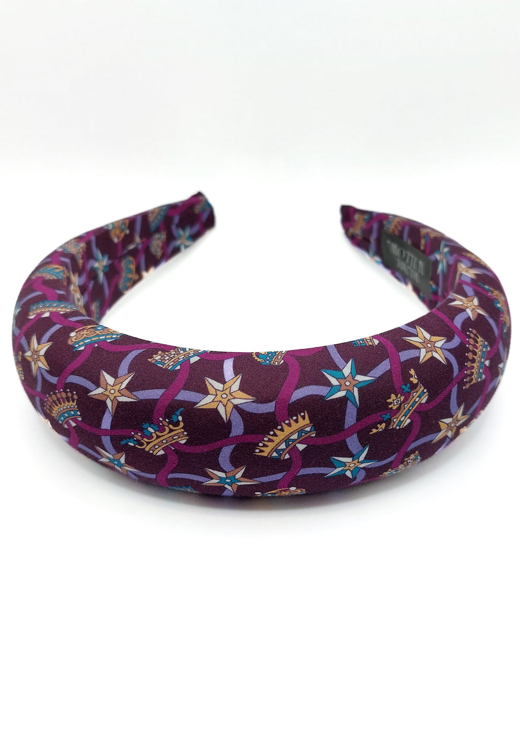 Charlotte - Windsor Purple Padded Hairband