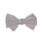 Sadie - White Satin Bow