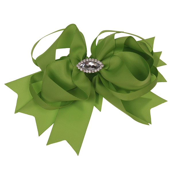 Chantelle - Lime Green Large Ribbon Bow