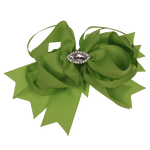 Chantelle - Lime Green Large Ribbon Bow