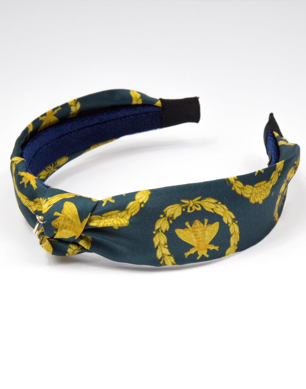 Panache - Petrol Blue 'Queen Bee' Knot Hairband