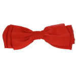 Mollie - Bright Red Chiffon Bow