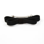 Vera - Velvet Black Hair Barrette