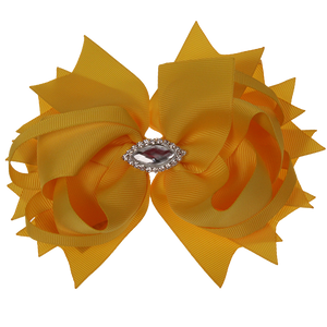 Chantelle - Yellow Medium Ribbon Bow