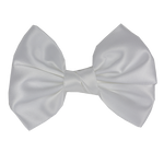 Betsy - White Satin Bow