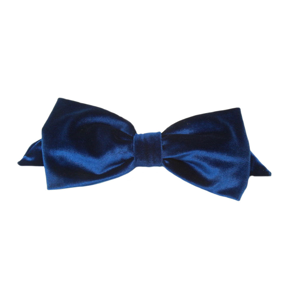 Alexandra - Teal Velvet Bow - Clip A