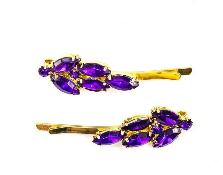 Aveda - Aubergine Crystal Hair Slides