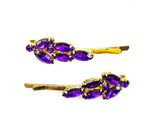 Aveda - Aubergine Crystal Hair Slides