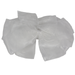 Lily - White Ribbon Bow