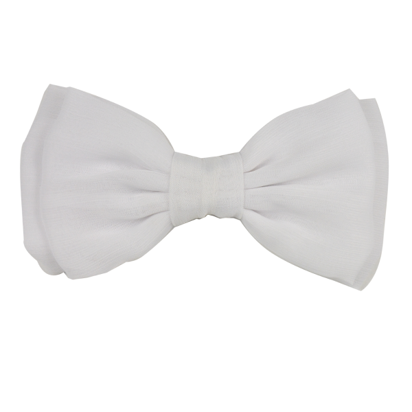Katie - White Bow