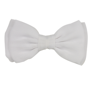 Katie - White Bow