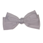 Lola - White Satin Bow