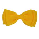 Mollie - Yellow Chiffon Bow