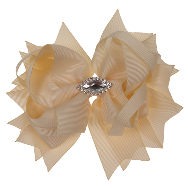 Chantelle - Ivory Medium Ribbon Bow