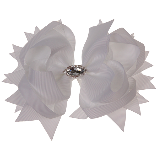 Chantelle - White Large Ribbon Bow
