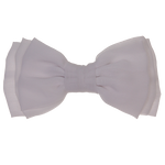 Mandie - White Chiffon Bow